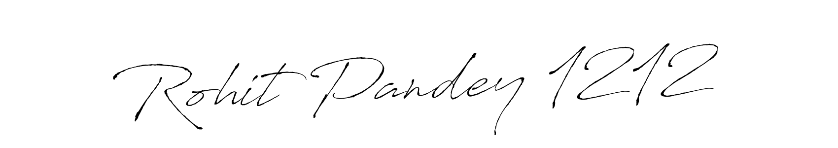 Create a beautiful signature design for name Rohit Pandey 1212. With this signature (Antro_Vectra) fonts, you can make a handwritten signature for free. Rohit Pandey 1212 signature style 6 images and pictures png