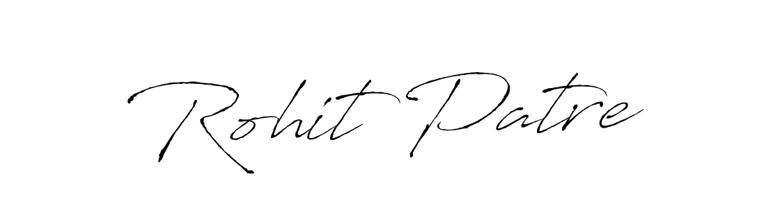 You should practise on your own different ways (Antro_Vectra) to write your name (Rohit Patre) in signature. don't let someone else do it for you. Rohit Patre signature style 6 images and pictures png