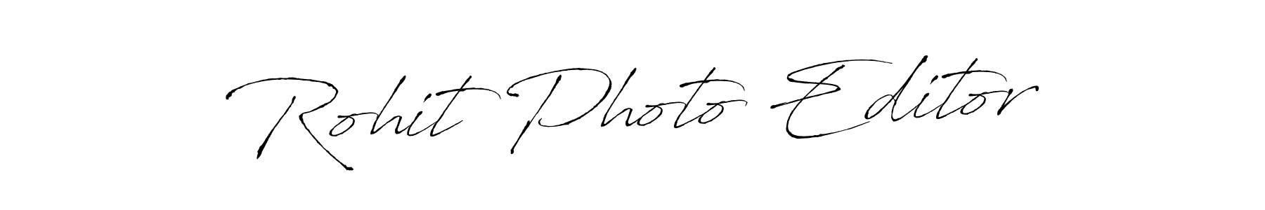Also we have Rohit Photo Editor name is the best signature style. Create professional handwritten signature collection using Antro_Vectra autograph style. Rohit Photo Editor signature style 6 images and pictures png