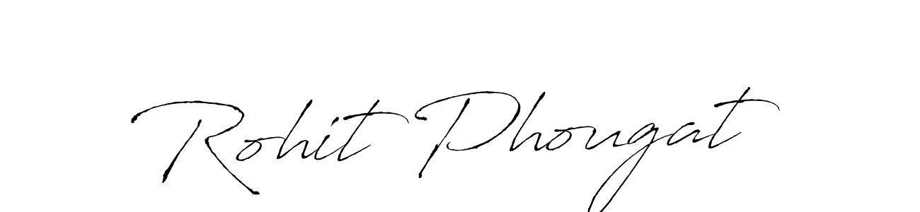 Rohit Phougat stylish signature style. Best Handwritten Sign (Antro_Vectra) for my name. Handwritten Signature Collection Ideas for my name Rohit Phougat. Rohit Phougat signature style 6 images and pictures png