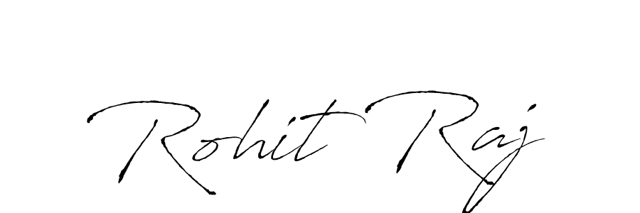 Rohit Raj stylish signature style. Best Handwritten Sign (Antro_Vectra) for my name. Handwritten Signature Collection Ideas for my name Rohit Raj. Rohit Raj signature style 6 images and pictures png