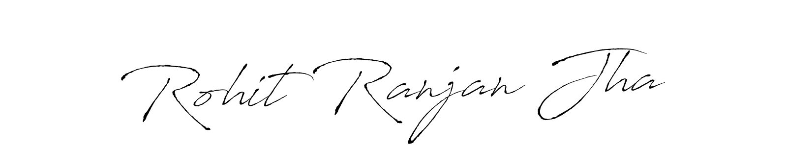Use a signature maker to create a handwritten signature online. With this signature software, you can design (Antro_Vectra) your own signature for name Rohit Ranjan Jha. Rohit Ranjan Jha signature style 6 images and pictures png