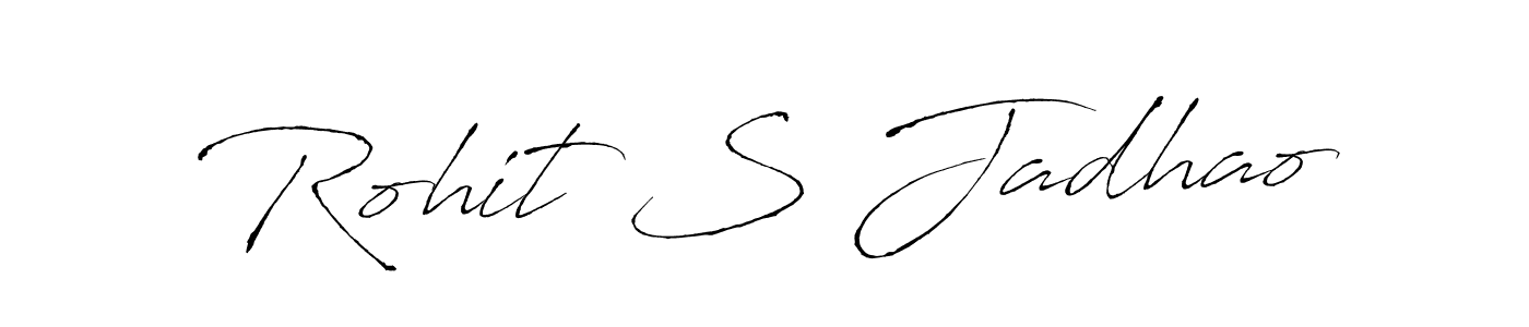 if you are searching for the best signature style for your name Rohit S Jadhao. so please give up your signature search. here we have designed multiple signature styles  using Antro_Vectra. Rohit S Jadhao signature style 6 images and pictures png