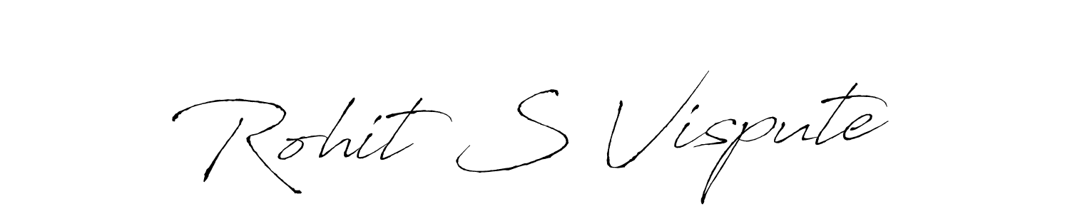 Also we have Rohit S Vispute name is the best signature style. Create professional handwritten signature collection using Antro_Vectra autograph style. Rohit S Vispute signature style 6 images and pictures png