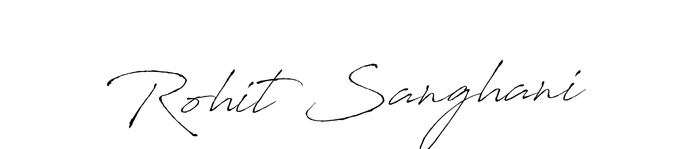 Make a short Rohit Sanghani signature style. Manage your documents anywhere anytime using Antro_Vectra. Create and add eSignatures, submit forms, share and send files easily. Rohit Sanghani signature style 6 images and pictures png