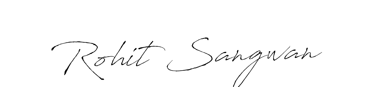 Design your own signature with our free online signature maker. With this signature software, you can create a handwritten (Antro_Vectra) signature for name Rohit Sangwan. Rohit Sangwan signature style 6 images and pictures png