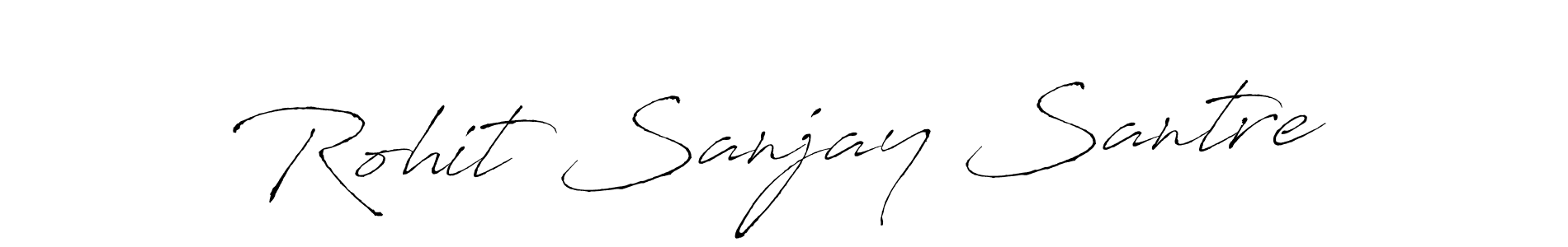 This is the best signature style for the Rohit Sanjay Santre name. Also you like these signature font (Antro_Vectra). Mix name signature. Rohit Sanjay Santre signature style 6 images and pictures png