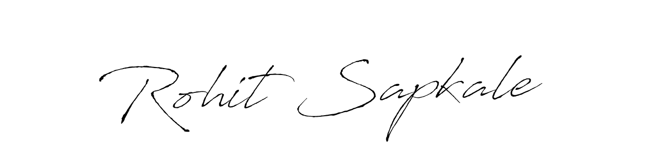 How to make Rohit Sapkale signature? Antro_Vectra is a professional autograph style. Create handwritten signature for Rohit Sapkale name. Rohit Sapkale signature style 6 images and pictures png