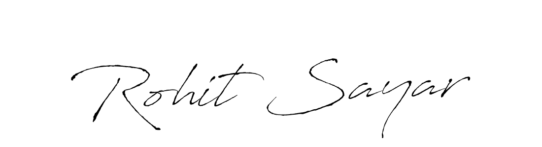 Rohit Sayar stylish signature style. Best Handwritten Sign (Antro_Vectra) for my name. Handwritten Signature Collection Ideas for my name Rohit Sayar. Rohit Sayar signature style 6 images and pictures png