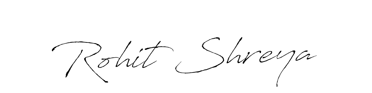 Design your own signature with our free online signature maker. With this signature software, you can create a handwritten (Antro_Vectra) signature for name Rohit Shreya. Rohit Shreya signature style 6 images and pictures png