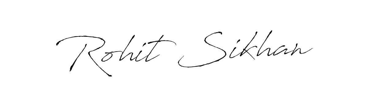 How to Draw Rohit Sikhan signature style? Antro_Vectra is a latest design signature styles for name Rohit Sikhan. Rohit Sikhan signature style 6 images and pictures png