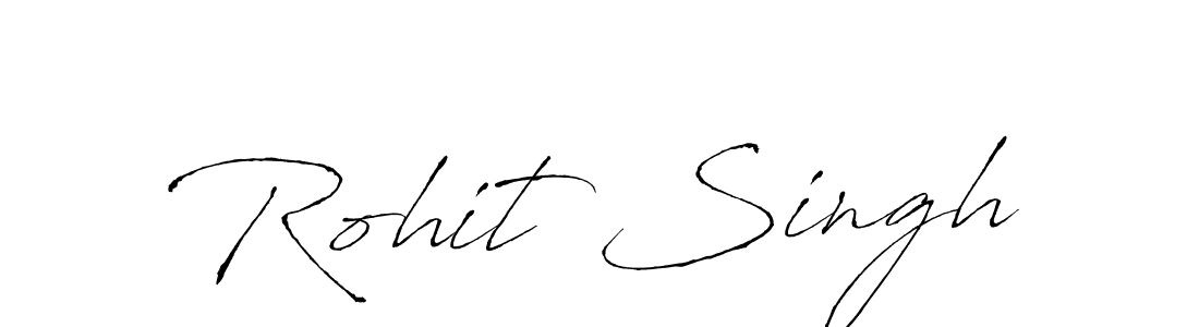 Design your own signature with our free online signature maker. With this signature software, you can create a handwritten (Antro_Vectra) signature for name Rohit Singh. Rohit Singh signature style 6 images and pictures png