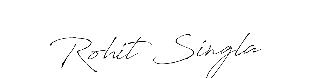 Also we have Rohit Singla name is the best signature style. Create professional handwritten signature collection using Antro_Vectra autograph style. Rohit Singla signature style 6 images and pictures png