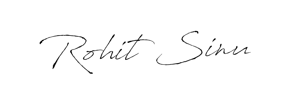Also we have Rohit Sinu name is the best signature style. Create professional handwritten signature collection using Antro_Vectra autograph style. Rohit Sinu signature style 6 images and pictures png