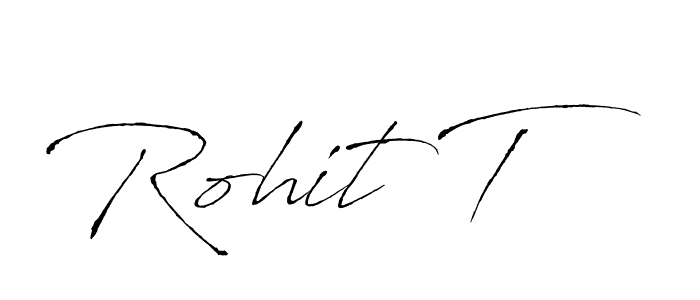 It looks lik you need a new signature style for name Rohit T. Design unique handwritten (Antro_Vectra) signature with our free signature maker in just a few clicks. Rohit T signature style 6 images and pictures png