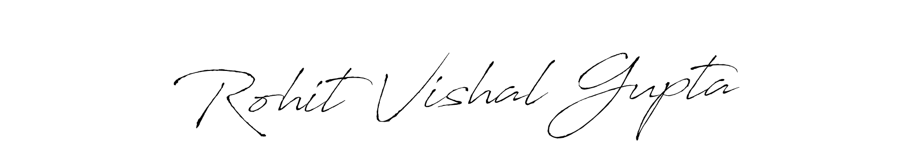 How to make Rohit Vishal Gupta signature? Antro_Vectra is a professional autograph style. Create handwritten signature for Rohit Vishal Gupta name. Rohit Vishal Gupta signature style 6 images and pictures png