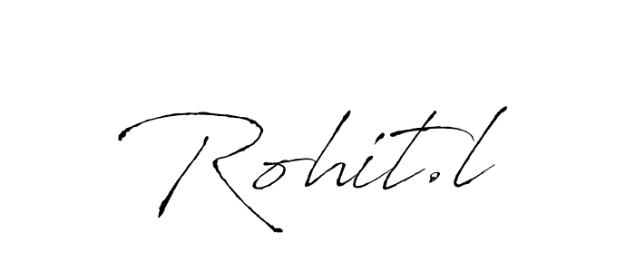 It looks lik you need a new signature style for name Rohit.l. Design unique handwritten (Antro_Vectra) signature with our free signature maker in just a few clicks. Rohit.l signature style 6 images and pictures png