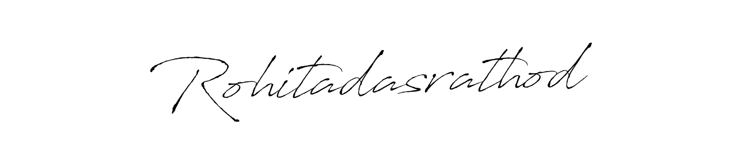How to make Rohitadasrathod name signature. Use Antro_Vectra style for creating short signs online. This is the latest handwritten sign. Rohitadasrathod signature style 6 images and pictures png