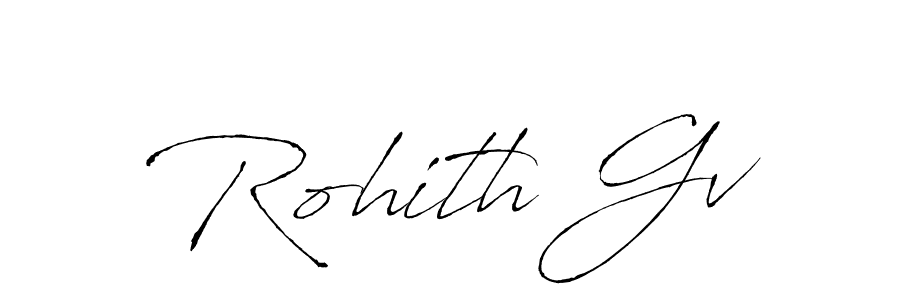 Make a beautiful signature design for name Rohith Gv. Use this online signature maker to create a handwritten signature for free. Rohith Gv signature style 6 images and pictures png