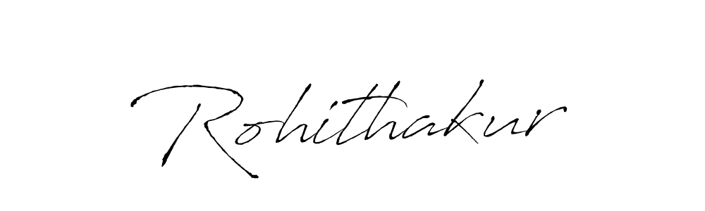 Design your own signature with our free online signature maker. With this signature software, you can create a handwritten (Antro_Vectra) signature for name Rohithakur. Rohithakur signature style 6 images and pictures png