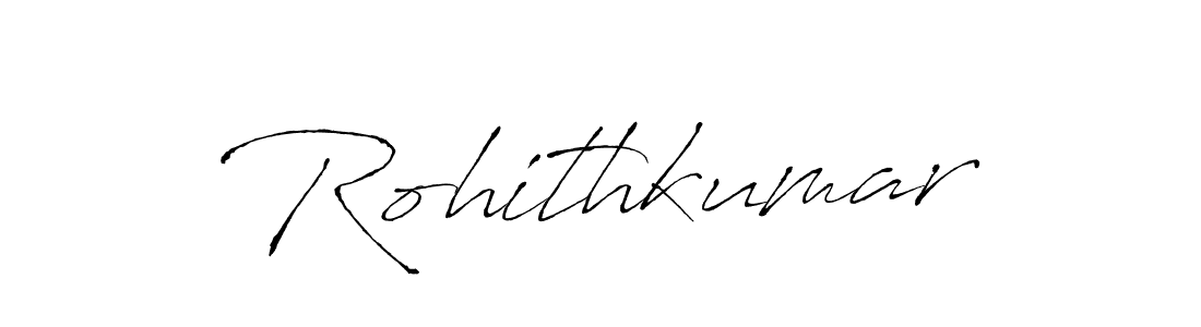 You should practise on your own different ways (Antro_Vectra) to write your name (Rohithkumar) in signature. don't let someone else do it for you. Rohithkumar signature style 6 images and pictures png