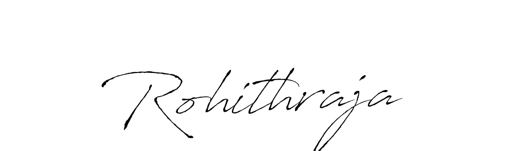 Rohithraja stylish signature style. Best Handwritten Sign (Antro_Vectra) for my name. Handwritten Signature Collection Ideas for my name Rohithraja. Rohithraja signature style 6 images and pictures png