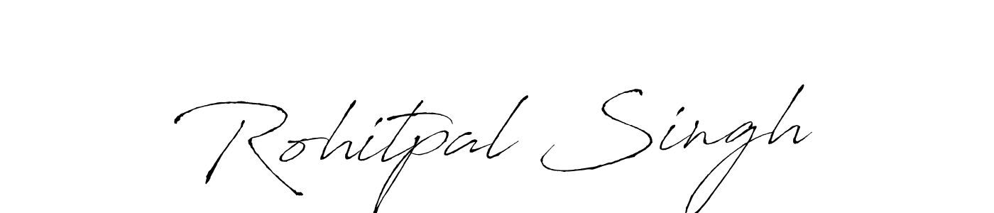 How to make Rohitpal Singh signature? Antro_Vectra is a professional autograph style. Create handwritten signature for Rohitpal Singh name. Rohitpal Singh signature style 6 images and pictures png