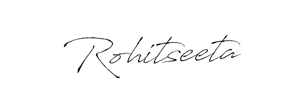 Make a beautiful signature design for name Rohitseeta. With this signature (Antro_Vectra) style, you can create a handwritten signature for free. Rohitseeta signature style 6 images and pictures png