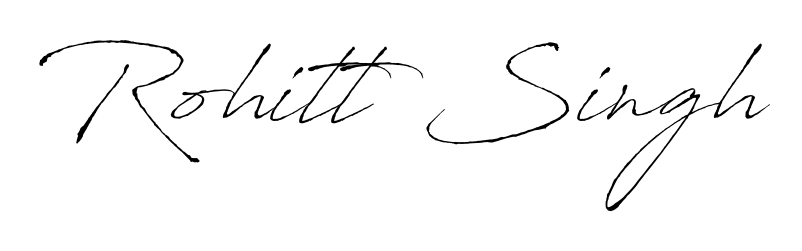 The Antro_Vectra signature style provides a bold statement for name Rohitt Singh. Designed for business owners, executives, and leaders. Rohitt Singh signature style 6 images and pictures png