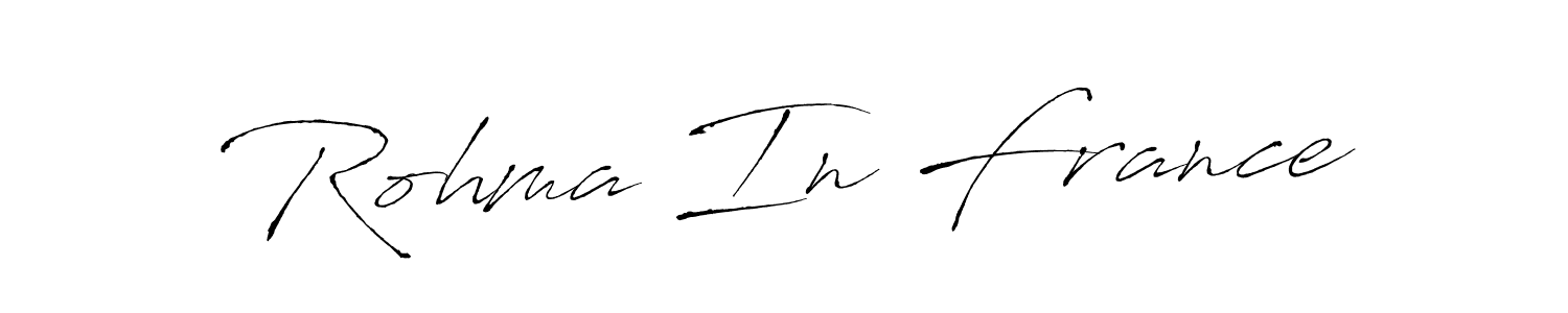 Once you've used our free online signature maker to create your best signature Antro_Vectra style, it's time to enjoy all of the benefits that Rohma In France name signing documents. Rohma In France signature style 6 images and pictures png
