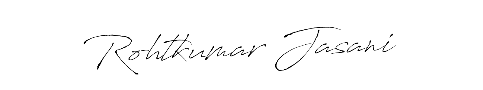 You should practise on your own different ways (Antro_Vectra) to write your name (Rohtkumar Jasani) in signature. don't let someone else do it for you. Rohtkumar Jasani signature style 6 images and pictures png