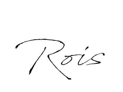 Make a beautiful signature design for name Rois. With this signature (Antro_Vectra) style, you can create a handwritten signature for free. Rois signature style 6 images and pictures png