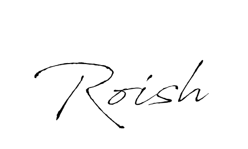 Roish stylish signature style. Best Handwritten Sign (Antro_Vectra) for my name. Handwritten Signature Collection Ideas for my name Roish. Roish signature style 6 images and pictures png