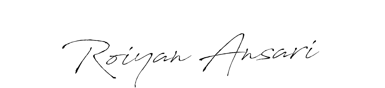 if you are searching for the best signature style for your name Roiyan Ansari. so please give up your signature search. here we have designed multiple signature styles  using Antro_Vectra. Roiyan Ansari signature style 6 images and pictures png