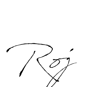 Also we have Roj name is the best signature style. Create professional handwritten signature collection using Antro_Vectra autograph style. Roj signature style 6 images and pictures png