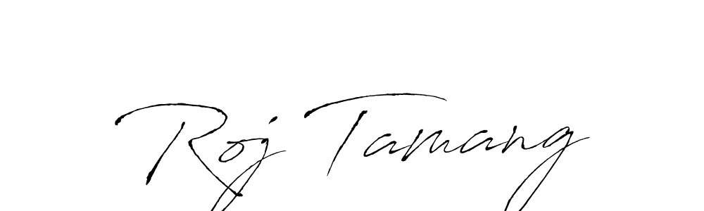 Antro_Vectra is a professional signature style that is perfect for those who want to add a touch of class to their signature. It is also a great choice for those who want to make their signature more unique. Get Roj Tamang name to fancy signature for free. Roj Tamang signature style 6 images and pictures png