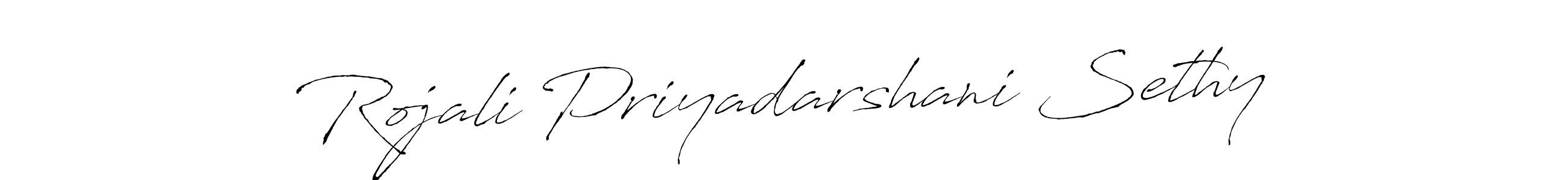 Use a signature maker to create a handwritten signature online. With this signature software, you can design (Antro_Vectra) your own signature for name Rojali Priyadarshani Sethy. Rojali Priyadarshani Sethy signature style 6 images and pictures png