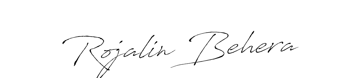 Rojalin Behera stylish signature style. Best Handwritten Sign (Antro_Vectra) for my name. Handwritten Signature Collection Ideas for my name Rojalin Behera. Rojalin Behera signature style 6 images and pictures png