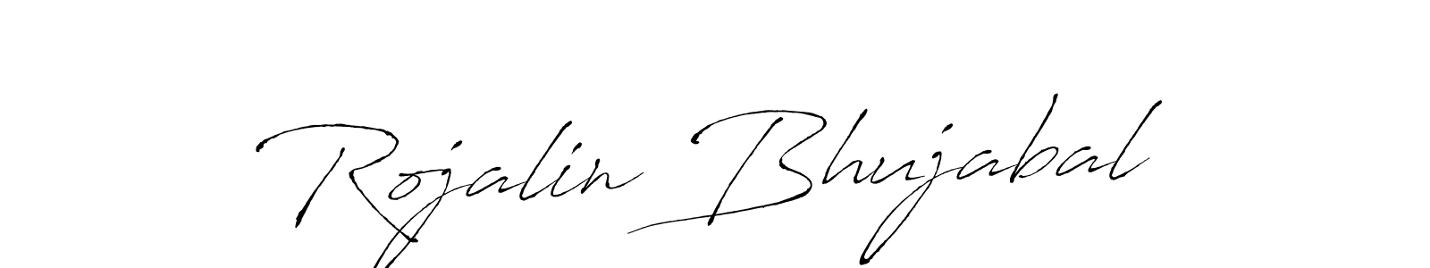 You should practise on your own different ways (Antro_Vectra) to write your name (Rojalin Bhujabal) in signature. don't let someone else do it for you. Rojalin Bhujabal signature style 6 images and pictures png