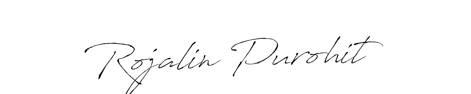 Design your own signature with our free online signature maker. With this signature software, you can create a handwritten (Antro_Vectra) signature for name Rojalin Purohit. Rojalin Purohit signature style 6 images and pictures png