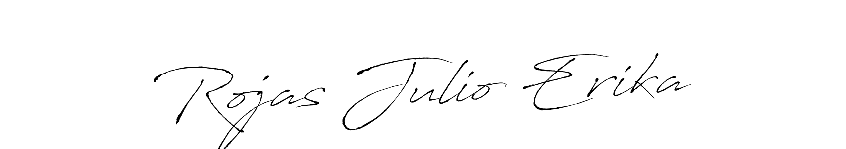 How to make Rojas Julio Erika signature? Antro_Vectra is a professional autograph style. Create handwritten signature for Rojas Julio Erika name. Rojas Julio Erika signature style 6 images and pictures png