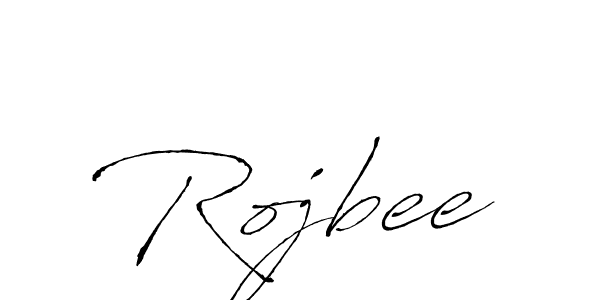 Also You can easily find your signature by using the search form. We will create Rojbee name handwritten signature images for you free of cost using Antro_Vectra sign style. Rojbee signature style 6 images and pictures png