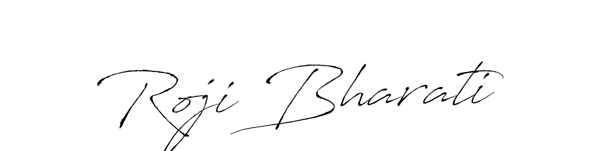 if you are searching for the best signature style for your name Roji Bharati. so please give up your signature search. here we have designed multiple signature styles  using Antro_Vectra. Roji Bharati signature style 6 images and pictures png