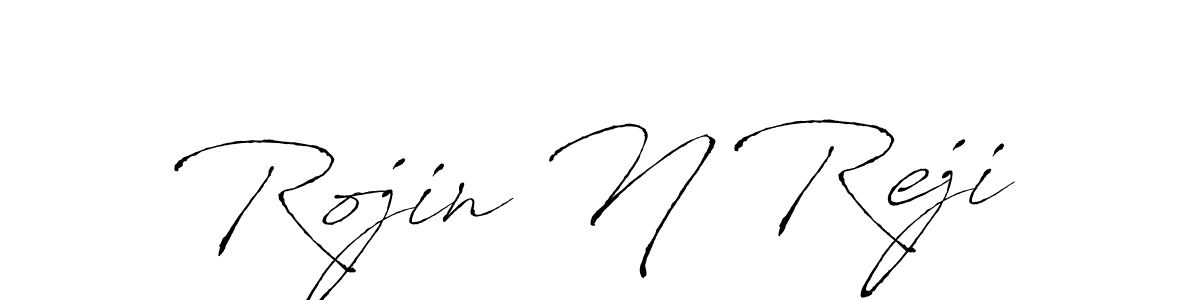 Similarly Antro_Vectra is the best handwritten signature design. Signature creator online .You can use it as an online autograph creator for name Rojin N Reji. Rojin N Reji signature style 6 images and pictures png