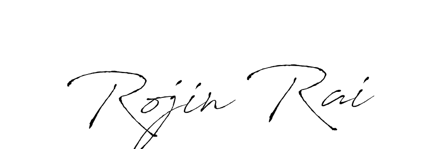 How to make Rojin Rai signature? Antro_Vectra is a professional autograph style. Create handwritten signature for Rojin Rai name. Rojin Rai signature style 6 images and pictures png