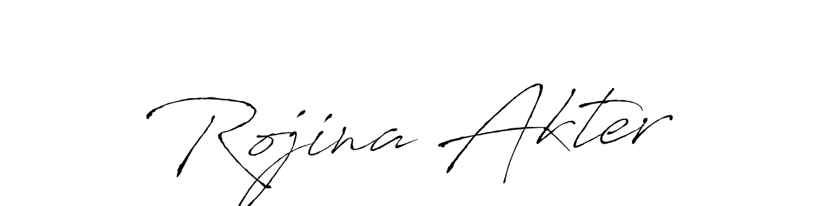 Also we have Rojina Akter name is the best signature style. Create professional handwritten signature collection using Antro_Vectra autograph style. Rojina Akter signature style 6 images and pictures png