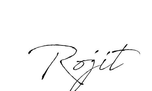 How to make Rojit signature? Antro_Vectra is a professional autograph style. Create handwritten signature for Rojit name. Rojit signature style 6 images and pictures png