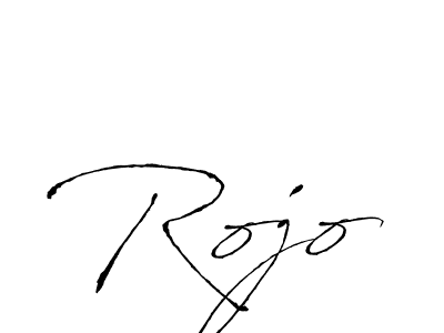 How to make Rojo signature? Antro_Vectra is a professional autograph style. Create handwritten signature for Rojo name. Rojo signature style 6 images and pictures png