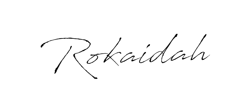 Similarly Antro_Vectra is the best handwritten signature design. Signature creator online .You can use it as an online autograph creator for name Rokaidah. Rokaidah signature style 6 images and pictures png
