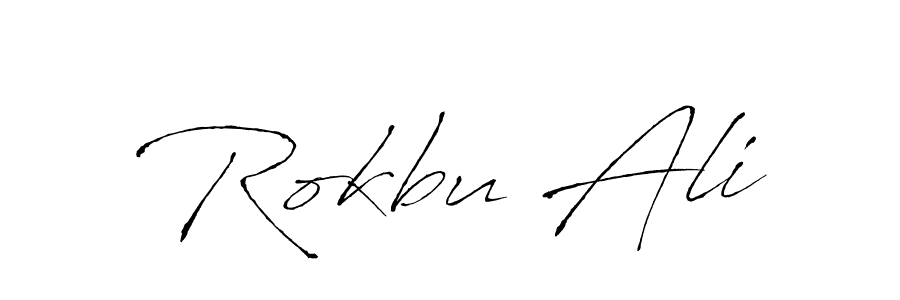 It looks lik you need a new signature style for name Rokbu Ali. Design unique handwritten (Antro_Vectra) signature with our free signature maker in just a few clicks. Rokbu Ali signature style 6 images and pictures png